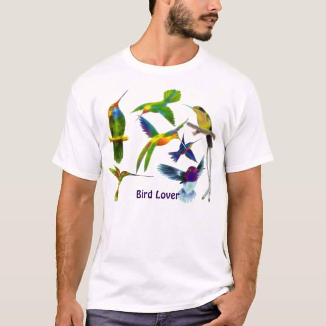 Hummingbird Manar-Shirt Tee Shirt (Framsida)