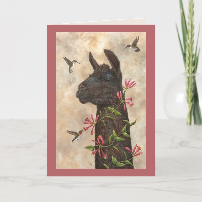 Hummingbird-matarkort Kort (Framsida)