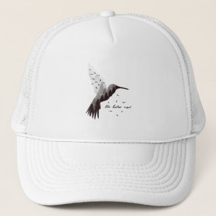 Hummingbird med skog keps