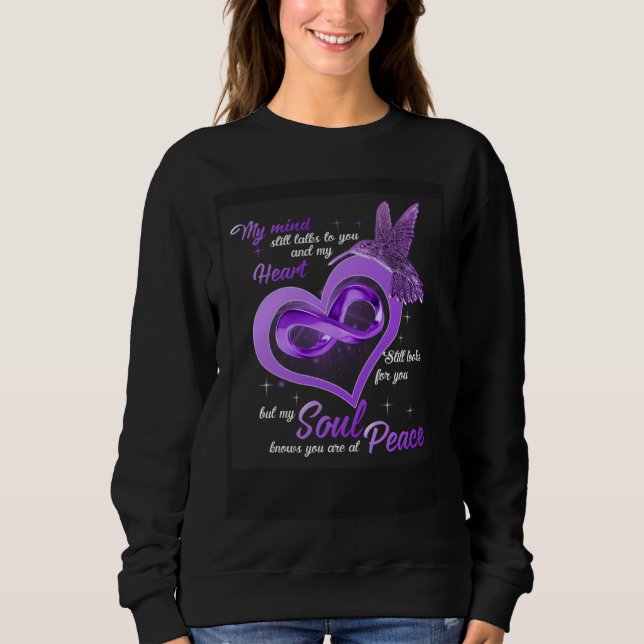 Hummingbird  Mind Heart Soul Peace  Apparel T Shirt (Framsida)