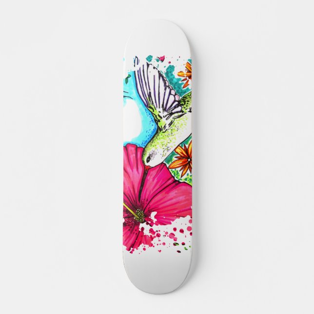 Hummingbird Mini Skateboard Bräda 18,5 Cm (Framsida)