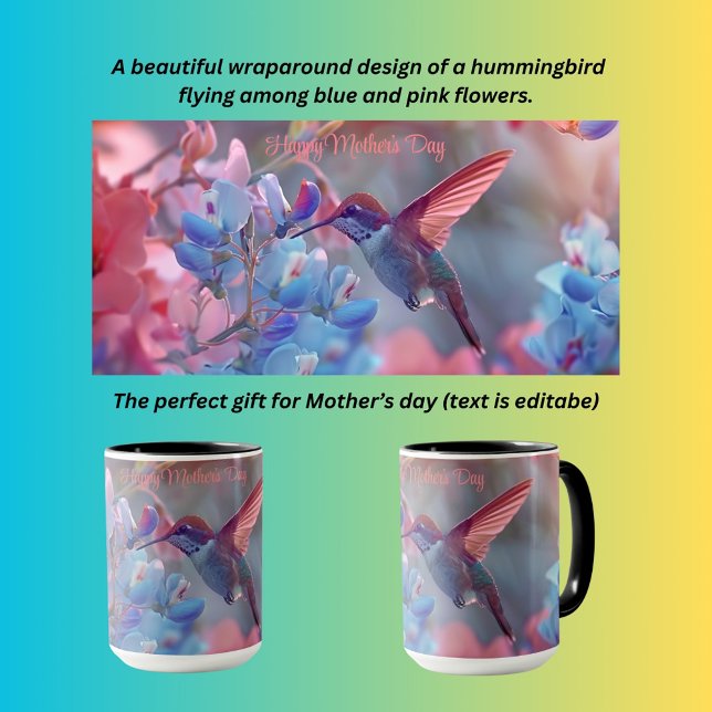 Hummingbird Mors dag Mugg (Skapare uppladdad)