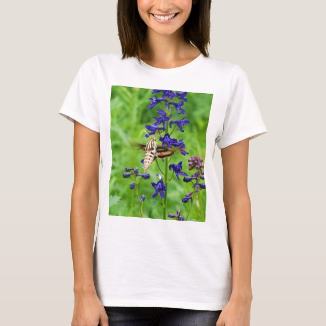 Hummingbird moth t-shirt (Framsida)