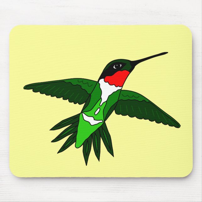 Hummingbird Mousepad Musmatta (Framsidan)
