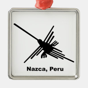 Hummingbird Nazca, Peru Julgransprydnad Metall