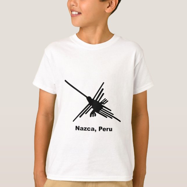 Hummingbird Nazca, Peru T Shirt (Framsida)