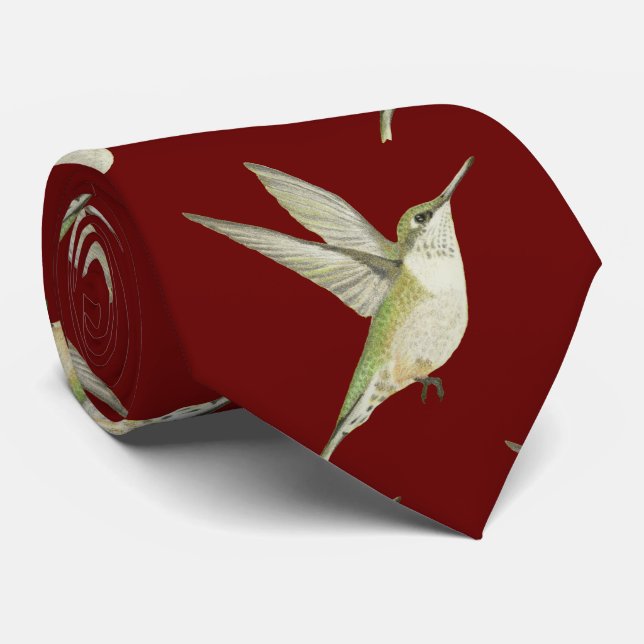 Hummingbird Neck Tie Slips (Rullad)