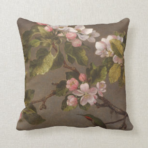 Hummingbird och Apple blommar Kudde