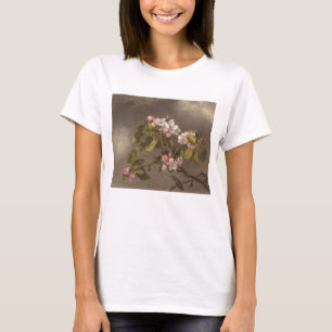 Hummingbird och Apple blommar Tee