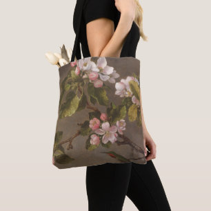 Hummingbird och Apple blommar Tygkasse