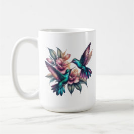 Hummingbird och Blge Large Classic Ceramic Kaffemugg