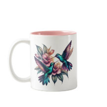 Hummingbird och blomma