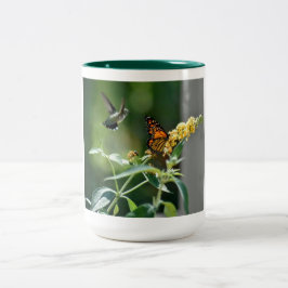 Hummingbird och Butterfly Mugg