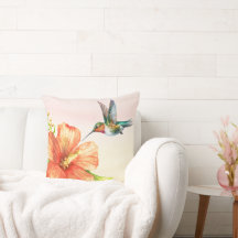 Hummingbird och Hibiscus Flower