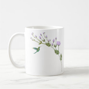 Hummingbird och Lisianthus Tri-Blend Shirt Kaffemugg