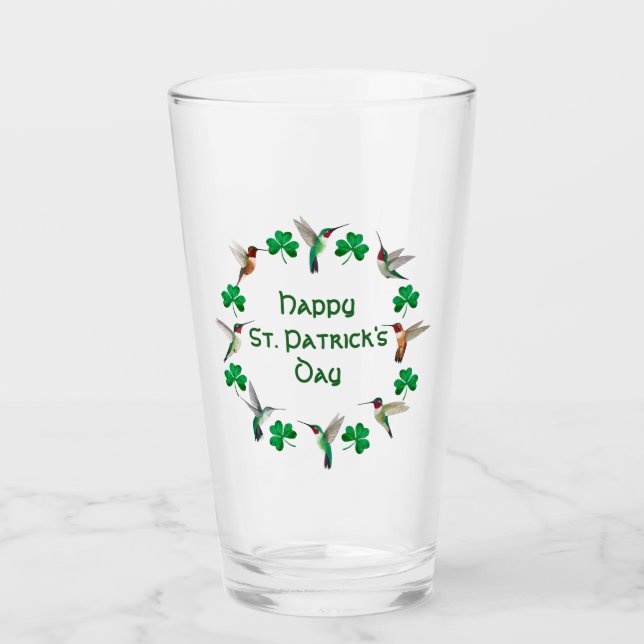 Hummingbird och Shamrocks Glaskopp (Framsida)