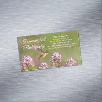 Hummingbird och vildblommar