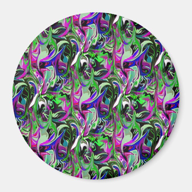 Hummingbird på flyg.... magnet (Framsidan)