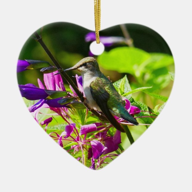 Hummingbird på Hummingbird Mint Julgransprydnad Keramik (Framsidan)