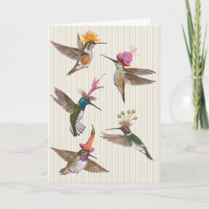 Hummingbird party kort