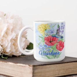 Hummingbird Personlig Grandma Kaffemugg