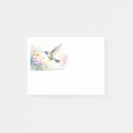 Hummingbird Post-it Block