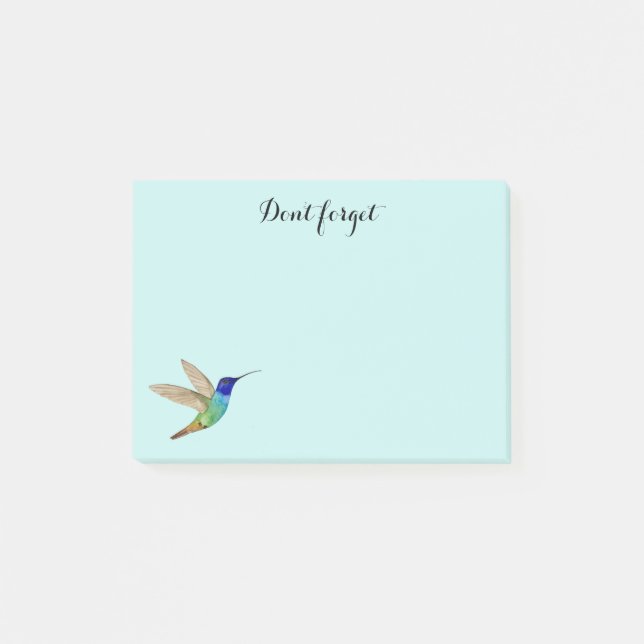 Hummingbird Post-it Notes Block (Framsida)