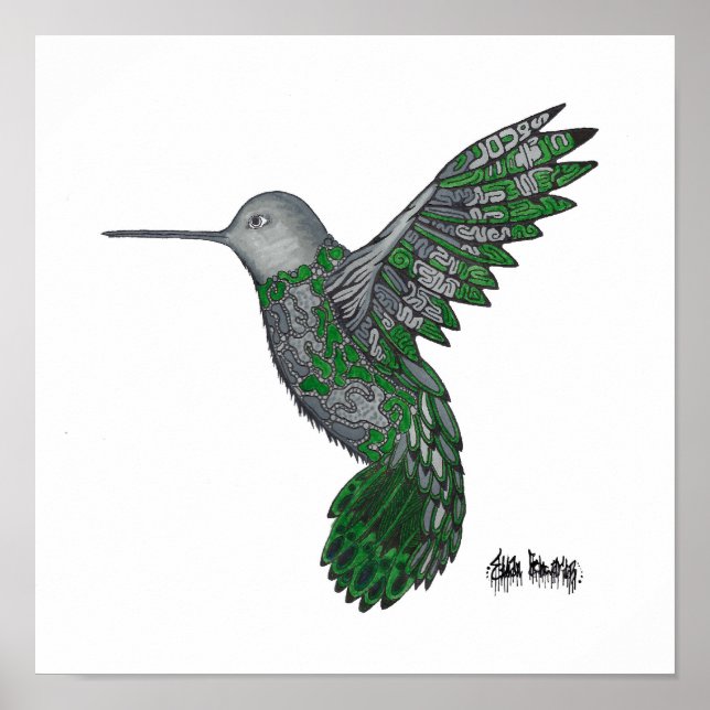 Hummingbird Poster (Framsidan)