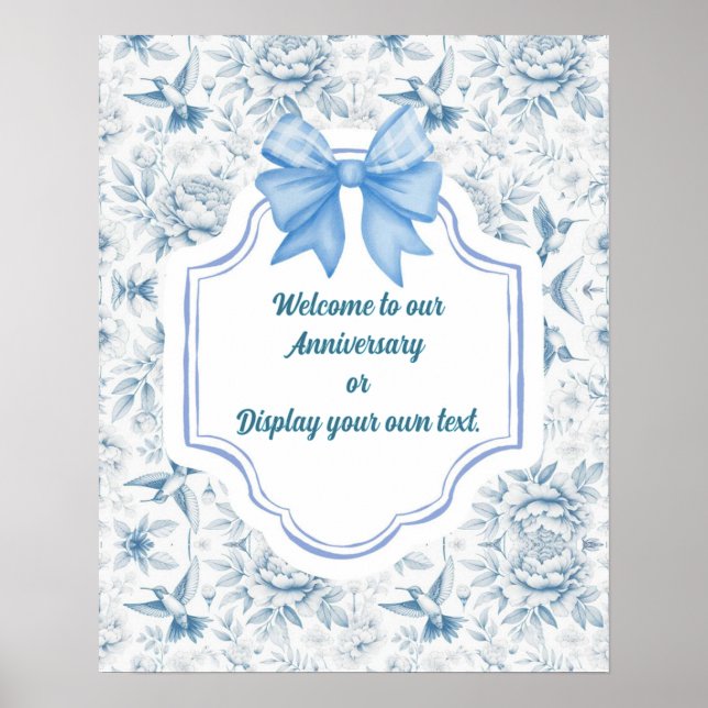 Hummingbird Poster for Celebrations (Framsidan)