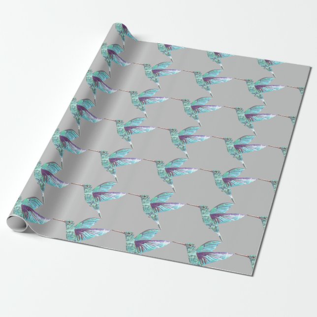 Hummingbird Presentpapper (Utrullad)