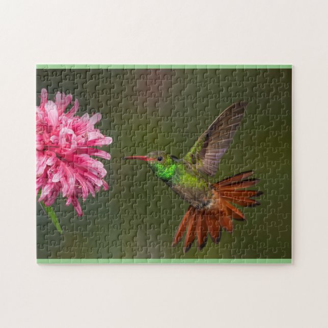 Hummingbird puzze pussel (Horisontell)