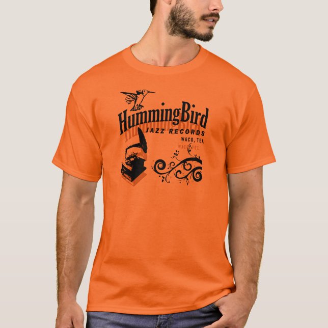 Hummingbird Records T-shirt (Framsida)