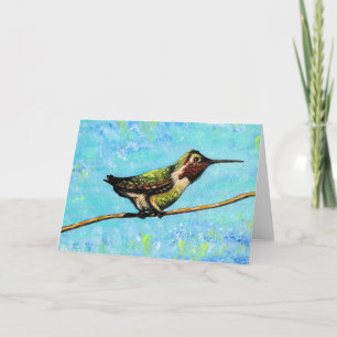 Hummingbird-Redo till flygmålning Kort