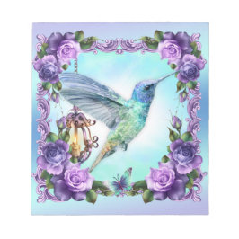 Hummingbird & Ro 5,5 x 6 tum Anteckningsblock - 40