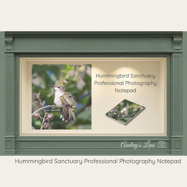 Hummingbird Sanctuary Professional Photography  Anteckningsblock (Skapare uppladdad)