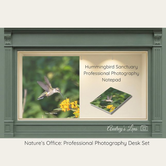 Hummingbird Sanctuary Professional Photography  Anteckningsblock (Skapare uppladdad)