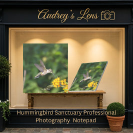 Hummingbird Sanctuary Professional Photography  Anteckningsblock