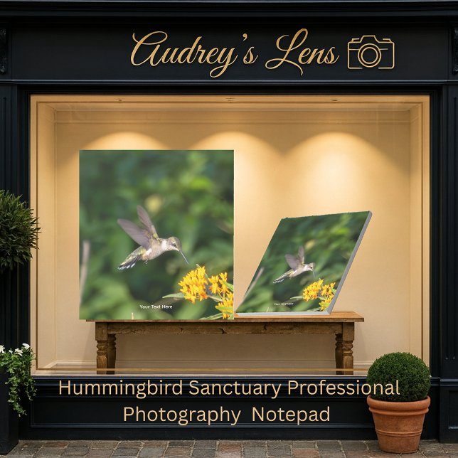 Hummingbird Sanctuary Professional Photography  Anteckningsblock (Skapare uppladdad)