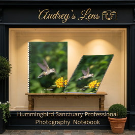 Hummingbird Sanctuary Professional Photography  Anteckningsbok
