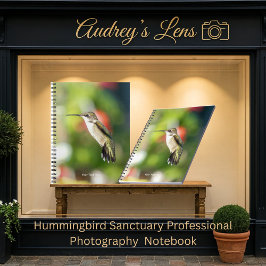 Hummingbird Sanctuary Professional Photography  Anteckningsbok