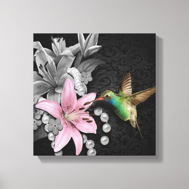 Hummingbird Sång Canvastryck (Framsida)