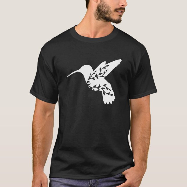 Hummingbird Shirt Bird Älskare Bird Watcher Wildli T (Framsida)