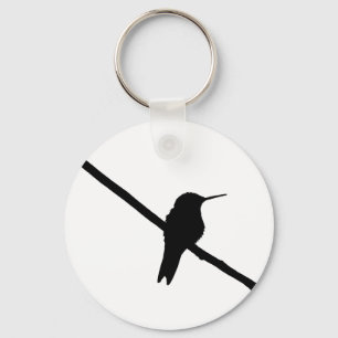 Hummingbird Silhouette Nyckelring