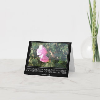 Hummingbird-skriptkort Kort