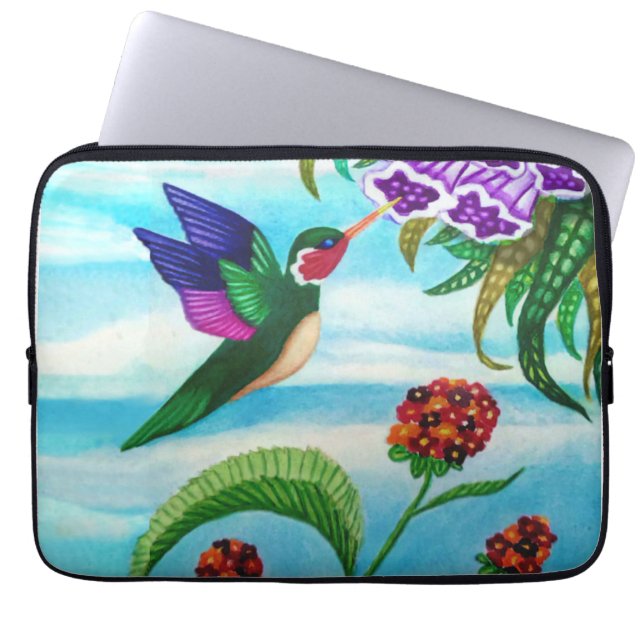 Hummingbird Skys Laptop Fodral (Framsidan)