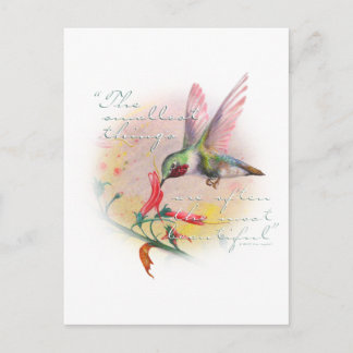 Hummingbird - Små sak är det vackraste. Vykort