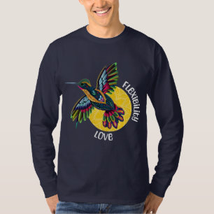 Hummingbird Spirit Animal Långärmad T-Shirt
