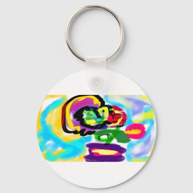 Hummingbird spring  nyckelring (Framsida)