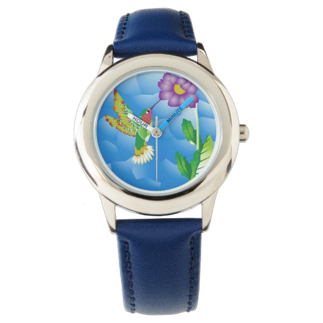 Hummingbird: Stiliserad Armbandsur (Framsida)
