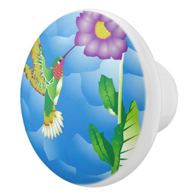 Hummingbird: Stiliserad Knopp (Höger)